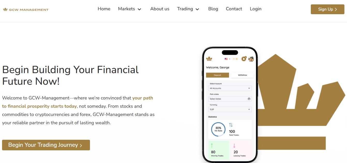 GCW-Management Homepage